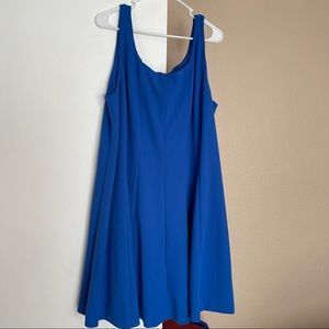 Plus Size Royal Blue Dress